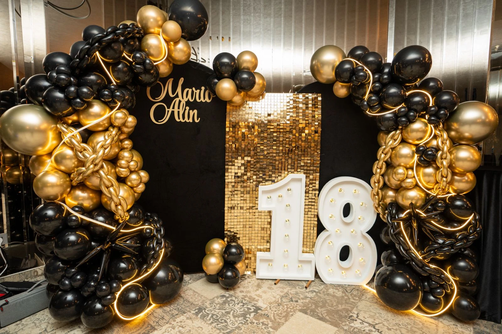 Arcada baloane majorat